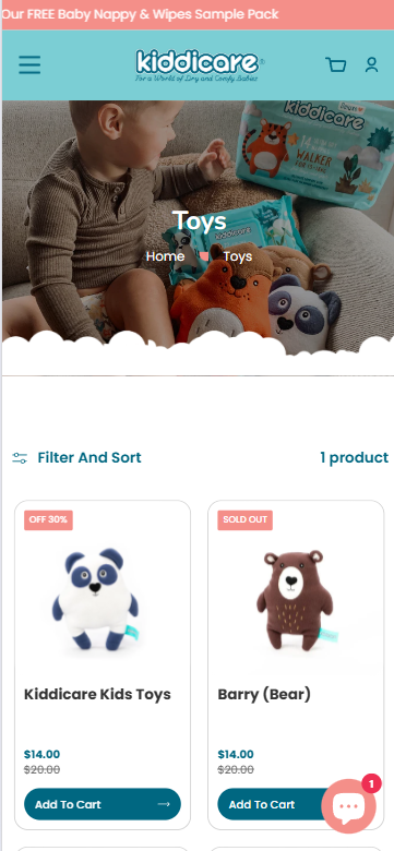 Kiddicare Mobile View 2