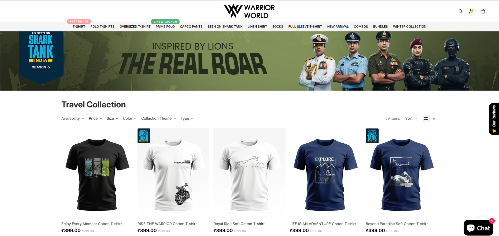 Warrior World Desktop View 2